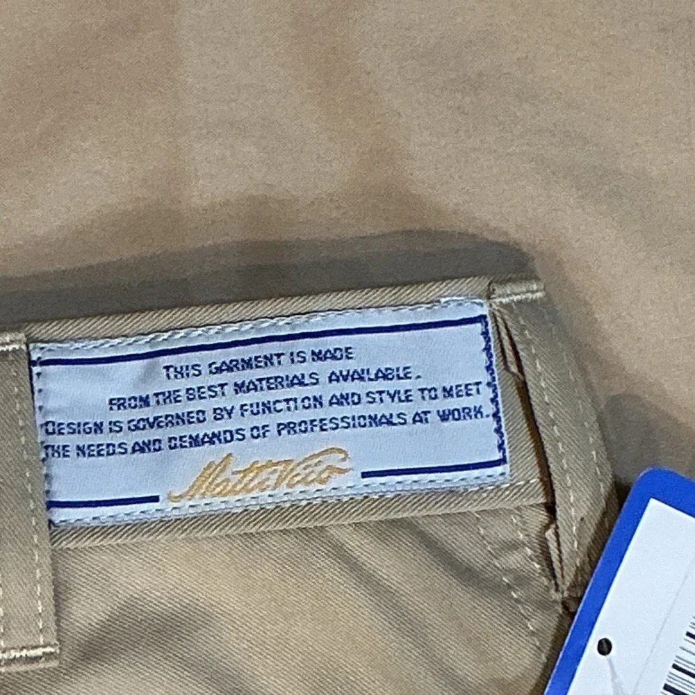 Skillers Workwear Khaki Cargo Snap Pockets Brown Knee Pad Slots Size‎ 30/28 NWT
